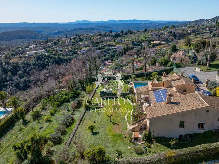 Villa avec Vue sur mer Tourrettes-sur-Loup - 4 chambres - 275m²