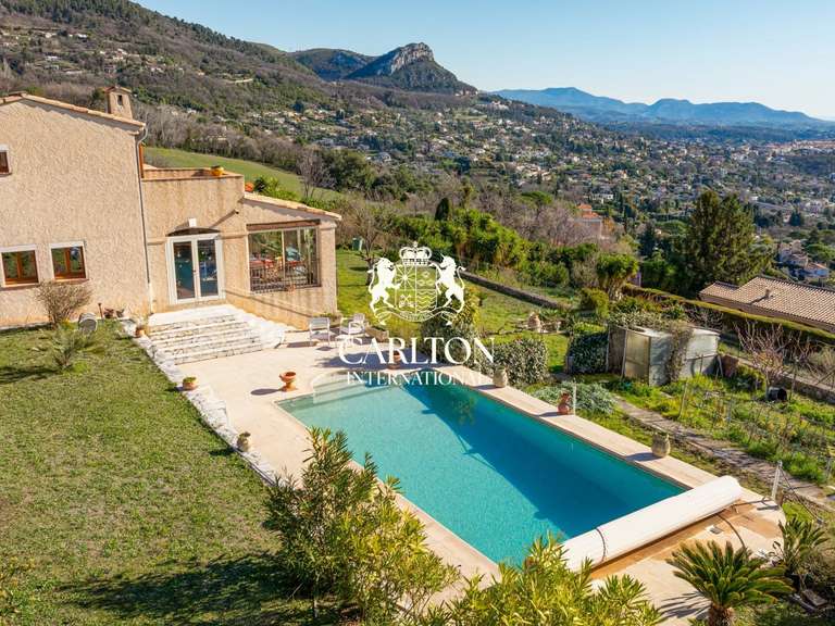Villa avec Vue sur mer Tourrettes-sur-Loup - 4 chambres - 275m²