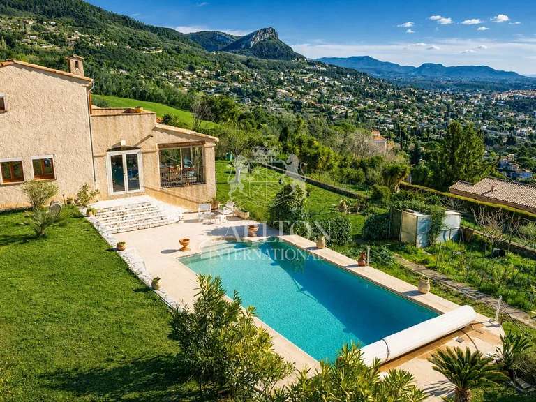 Villa avec Vue sur mer Tourrettes-sur-Loup - 4 chambres - 275m²