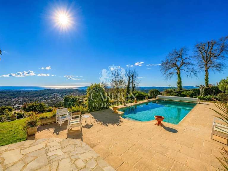 Villa avec Vue sur mer Tourrettes-sur-Loup - 4 chambres - 275m²