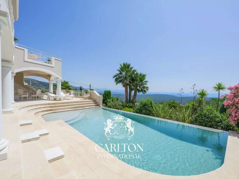 Villa avec Vue sur mer Tourrettes-sur-Loup - 3 chambres - 256m²