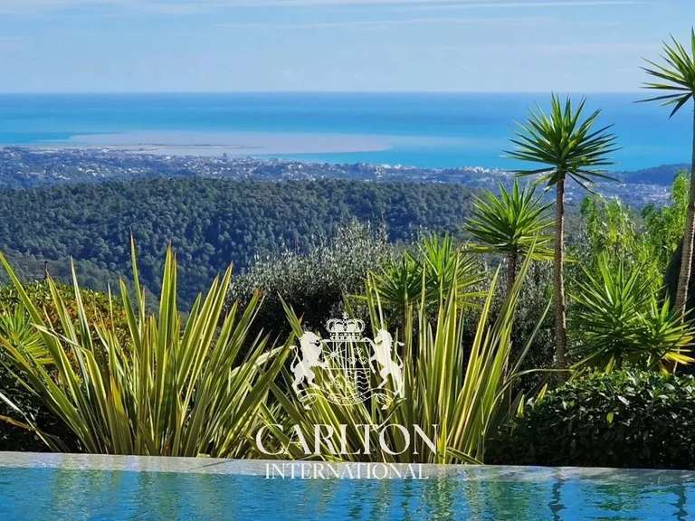 Villa avec Vue sur mer Tourrettes-sur-Loup - 3 chambres - 256m²