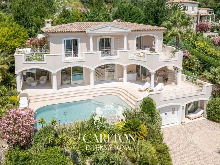 Villa avec Vue sur mer Tourrettes-sur-Loup - 3 chambres - 256m²