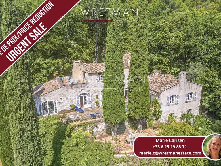 Villa avec Vue sur mer Tourrettes-sur-Loup - 9 chambres - 500m²