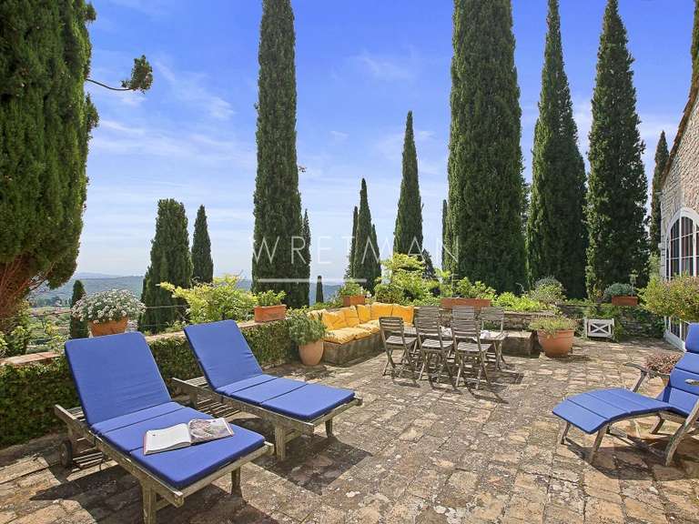 Villa avec Vue sur mer Tourrettes-sur-Loup - 9 chambres - 500m²