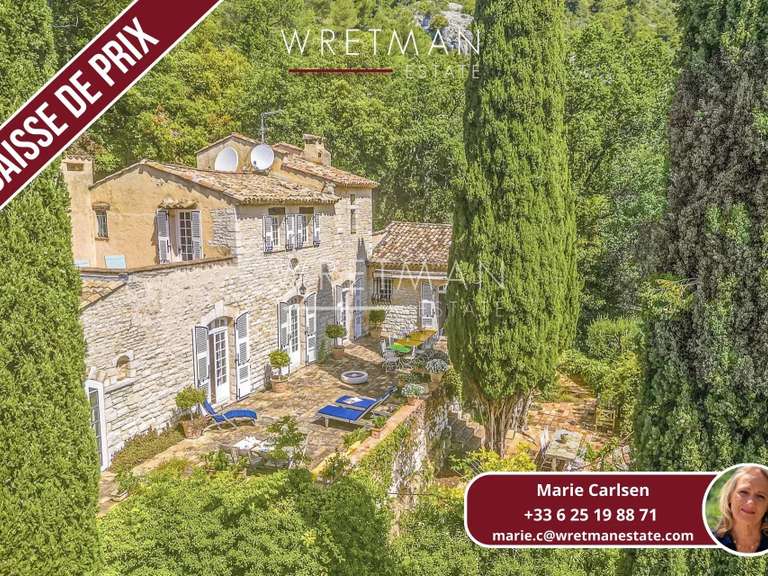 Villa avec Vue sur mer Tourrettes-sur-Loup - 9 chambres - 500m²
