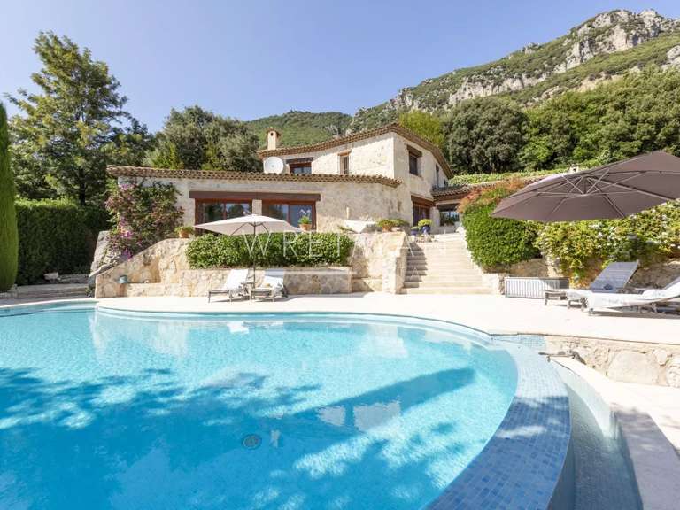 Villa avec Vue sur mer Tourrettes-sur-Loup - 4 chambres - 2500m²