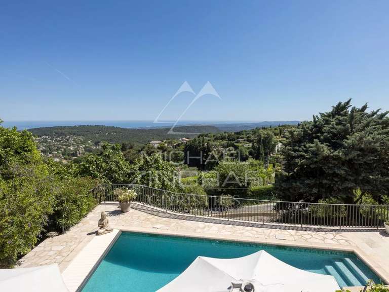 Villa avec Vue sur mer Tourrettes-sur-Loup - 4 chambres - 223m²