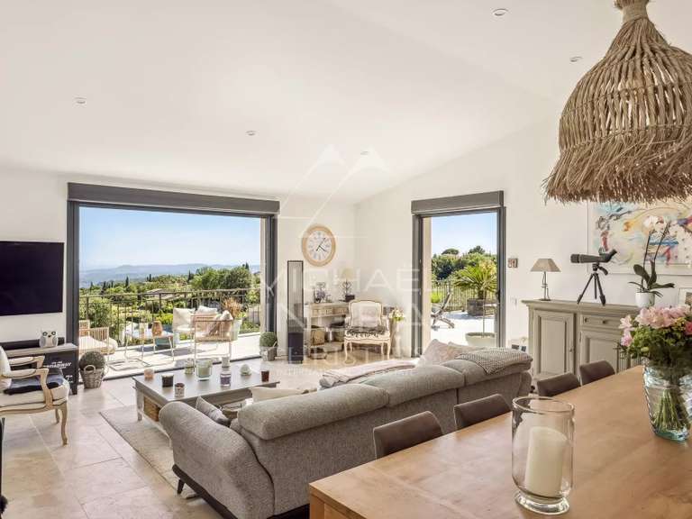 Villa avec Vue sur mer Tourrettes-sur-Loup - 4 chambres - 223m²