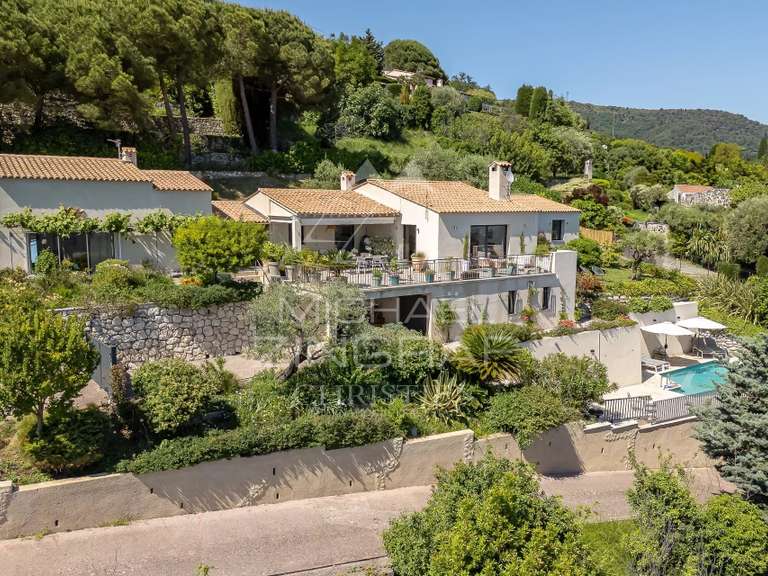 Villa avec Vue sur mer Tourrettes-sur-Loup - 4 chambres - 223m²
