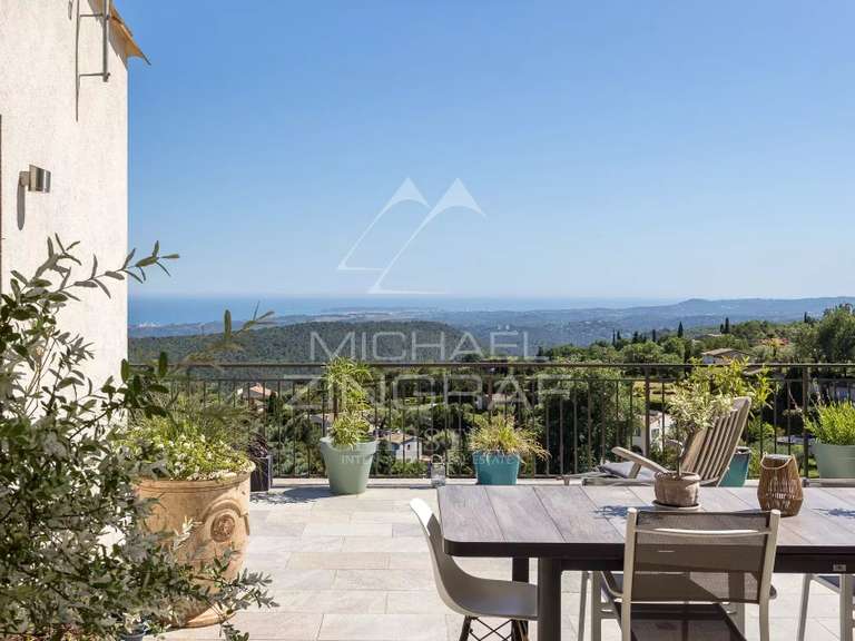 Villa avec Vue sur mer Tourrettes-sur-Loup - 4 chambres - 223m²