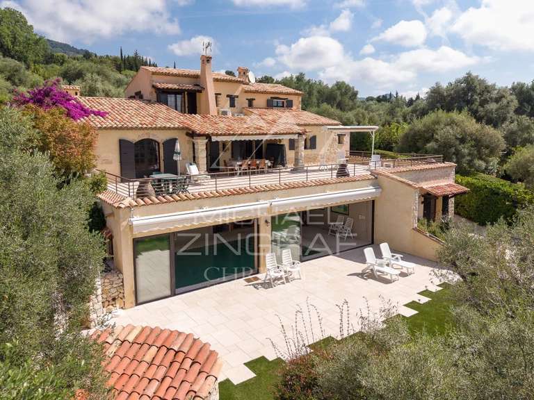 Villa avec Vue sur mer Tourrettes-sur-Loup - 6 chambres - 228m²