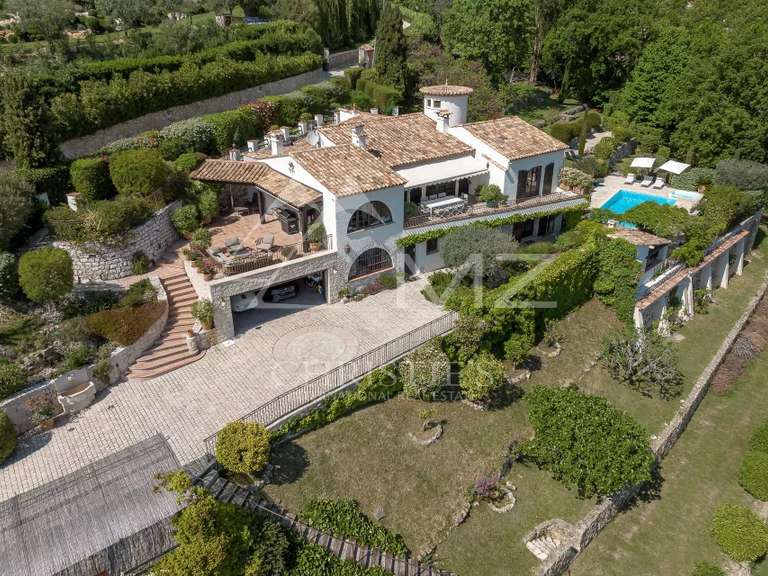 Villa avec Vue sur mer Tourrettes-sur-Loup - 4 chambres - 275m²