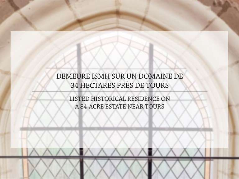 Propriété Tours - 8 chambres - 440m²