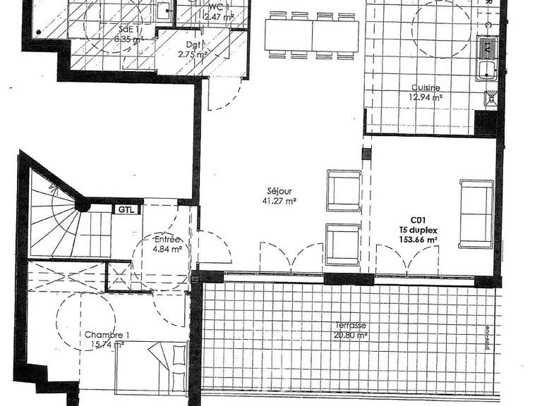 Appartement Trouville-sur-Mer - 153m²