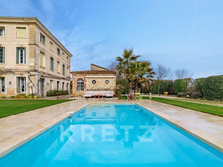 Hôtel particulier Uzès - 11 chambres - 500m²