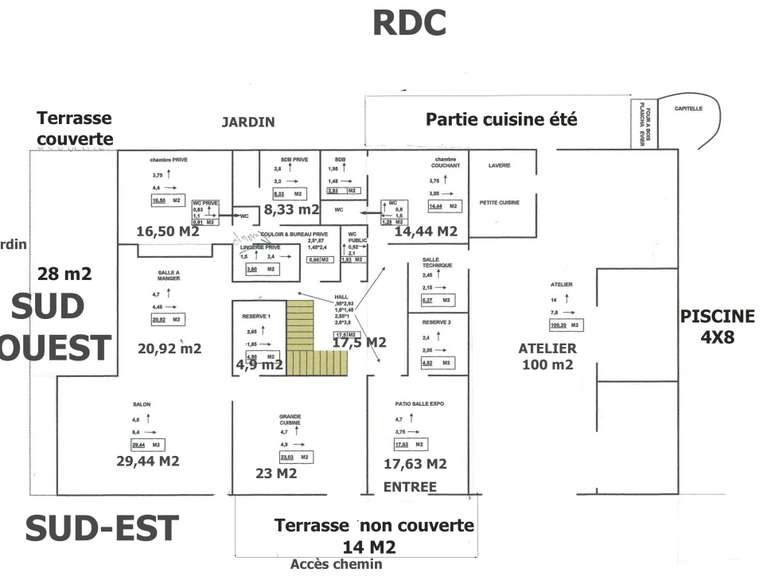 Maison Uzès - 6 chambres - 265m²