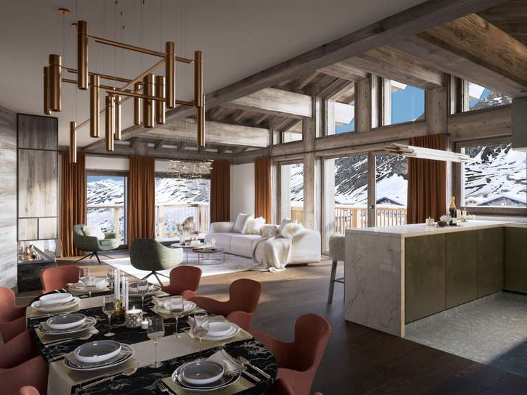 Appartement Val-d'Isère - 4 chambres - 166m²