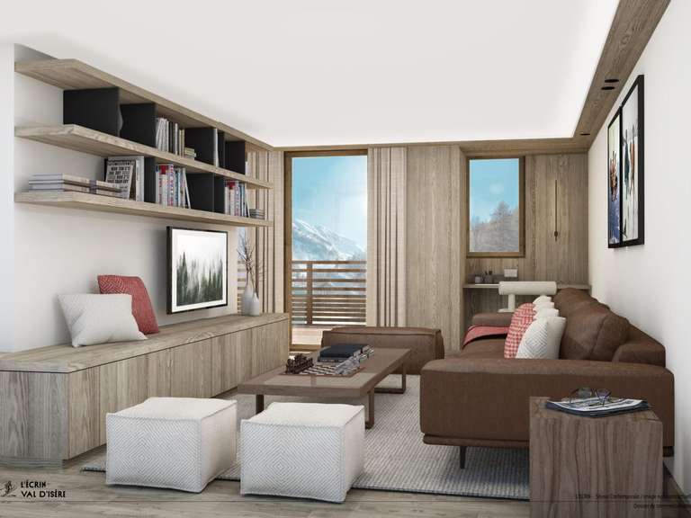 Appartement Val-d'Isère - 2 chambres - 98m²
