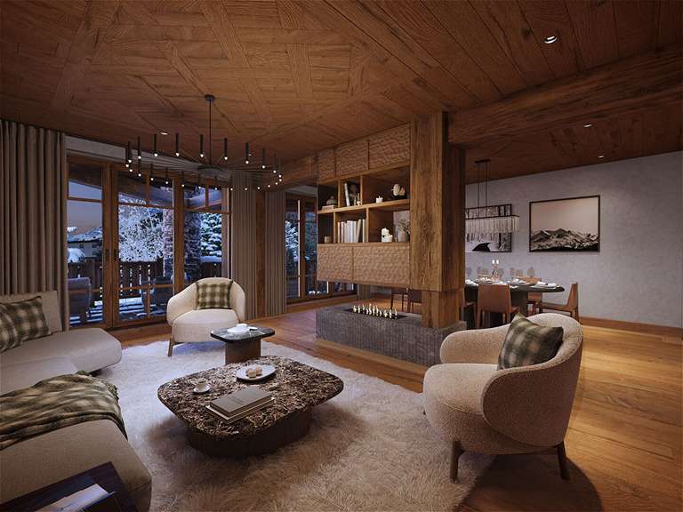 Appartement Val-d'Isère - 3 chambres - 118m²