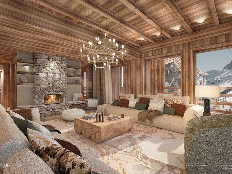 Chalet Val-d'Isère - 6 chambres - 700m²