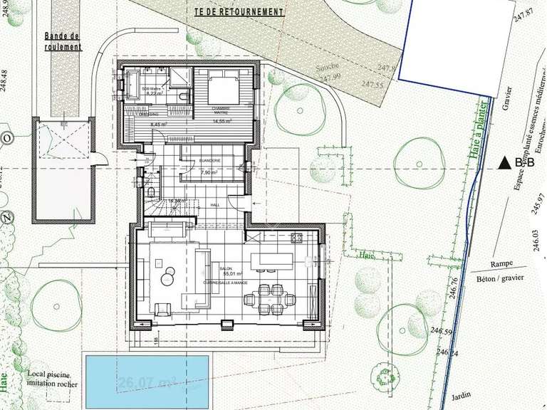 Villa Valbonne - 3 chambres - 160m²