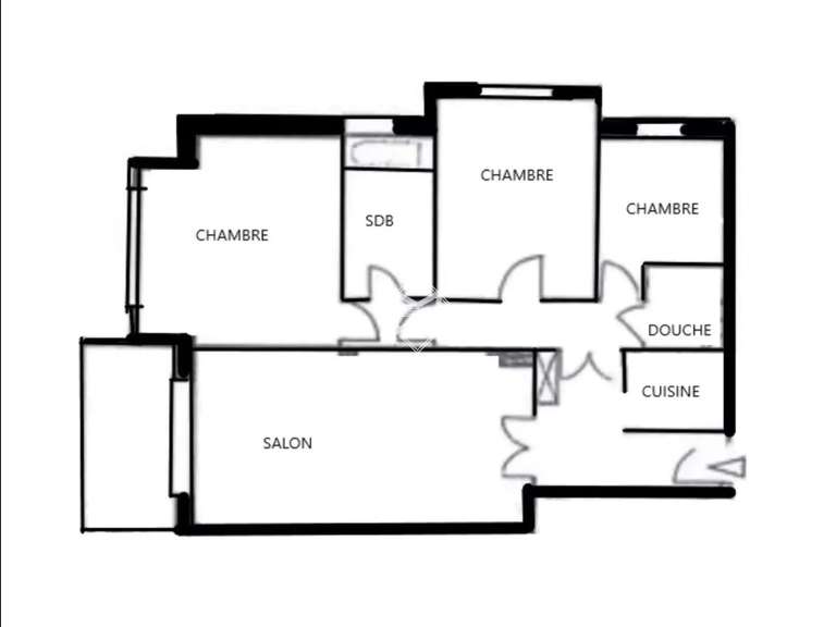 Appartement avec Vue sur mer Valdallière - 3 chambres - 110m²