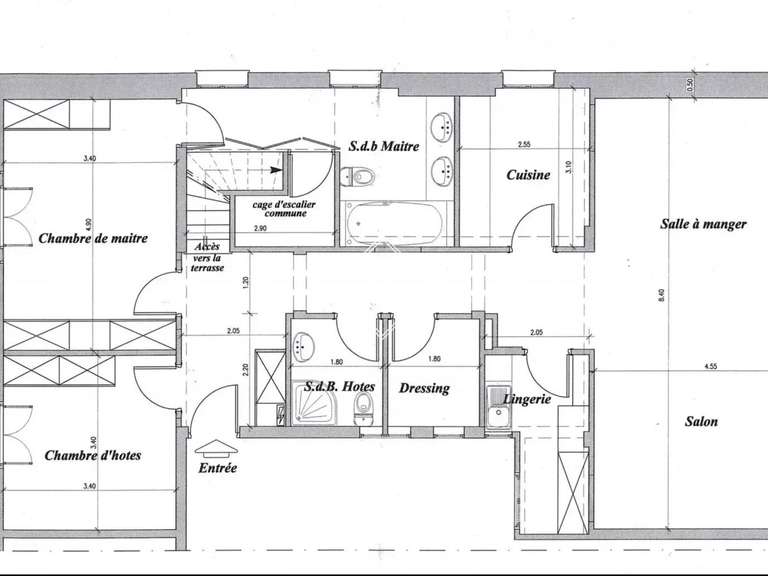 Appartement Valdallière - 2 chambres - 150m²