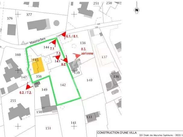 Terrain Vallauris - 1600m²