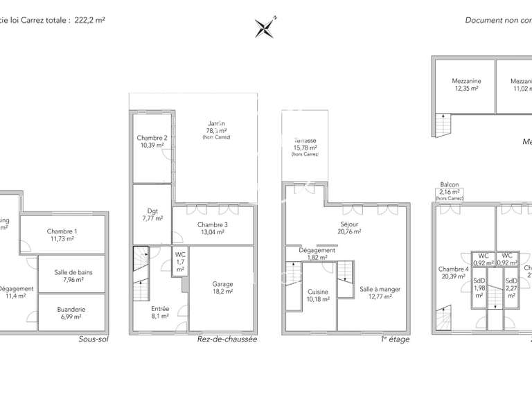 Maison Vanves - 5 chambres - 204m²