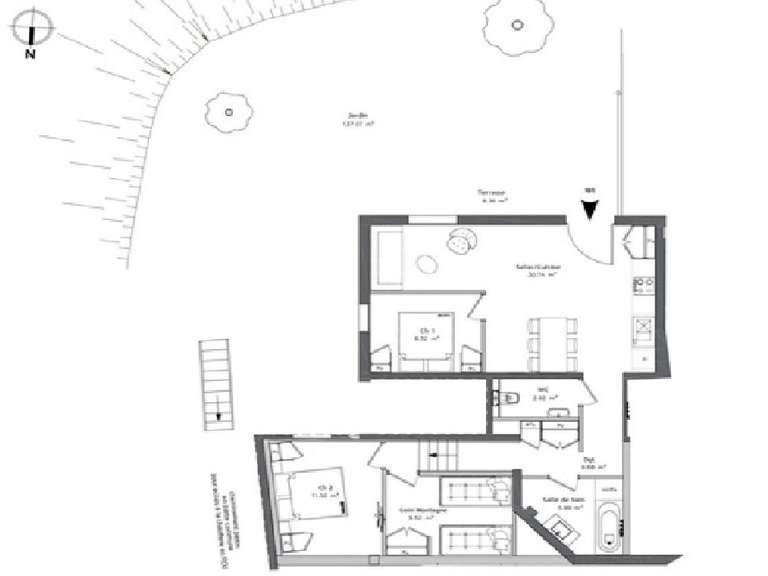 Appartement Vaujany - 80m²