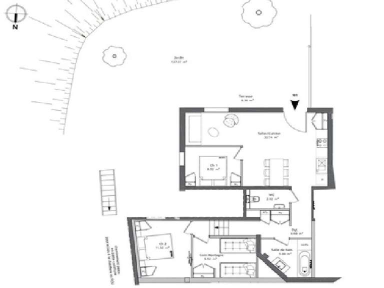 Appartement Vaujany - 80m²