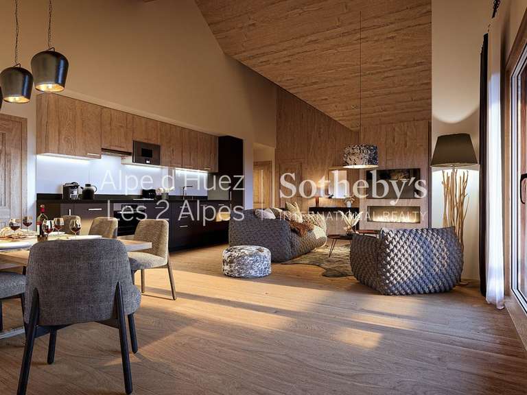 Appartement Vaujany - 2 chambres - 66m²