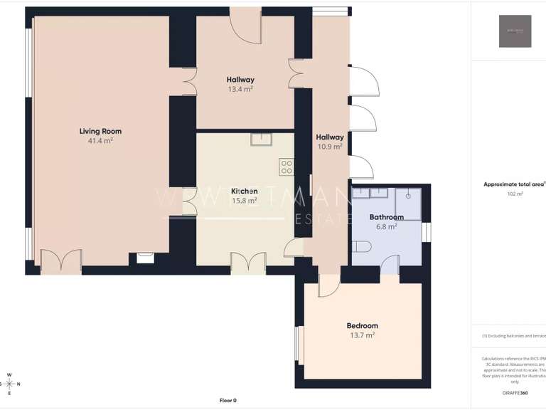 Villa avec Vue sur mer Vence - 4 chambres - 240m²