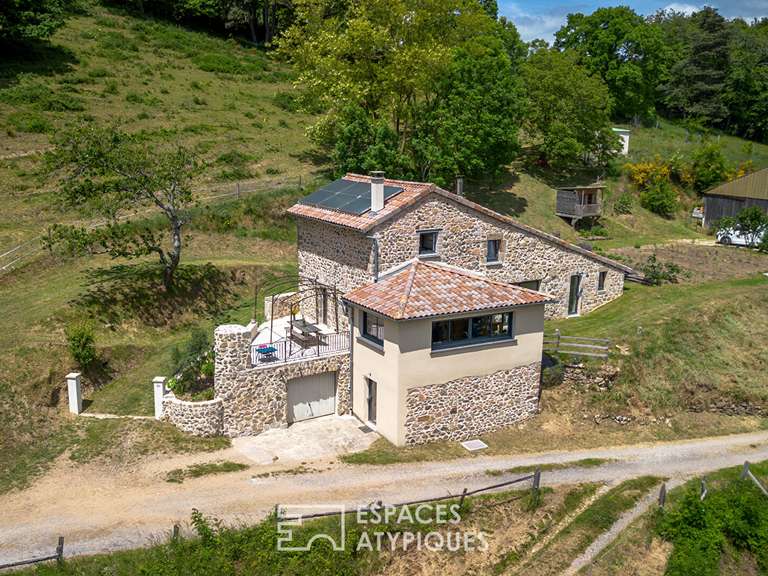 Maison Vernoux-en-Vivarais - 4 chambres - 180m²