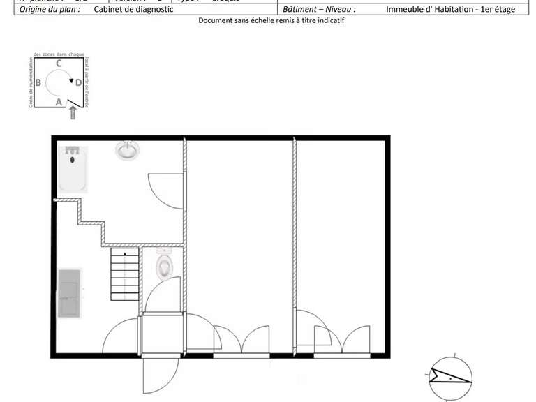 Appartement Versailles - 2 chambres - 42m²
