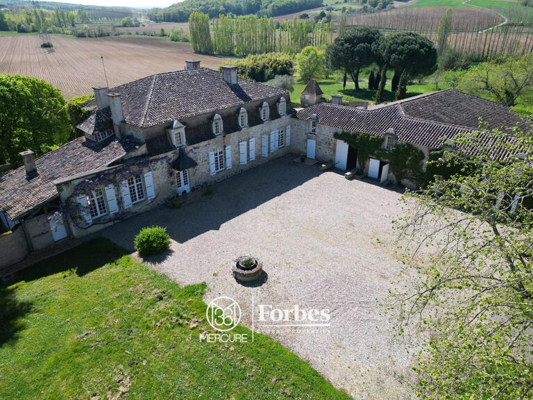 Manoir Verteuil-d'Agenais - 10 chambres - 1875m²