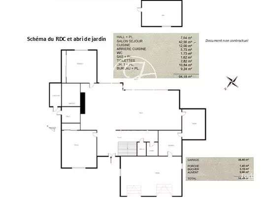 Maison Vertou - 5 chambres - 180m²