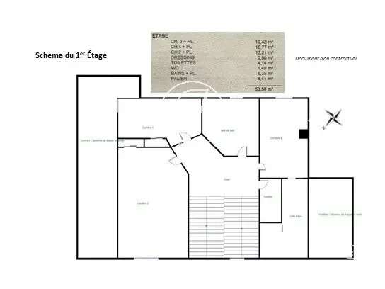 Maison Vertou - 5 chambres - 180m²
