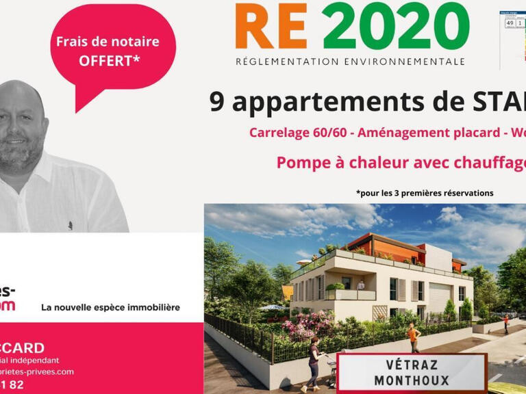 Vente Appartement Vétraz-Monthoux - 4 chambres