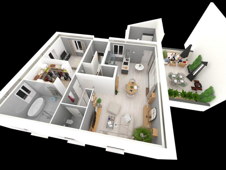 Vente Appartement Vichy - 4 chambres