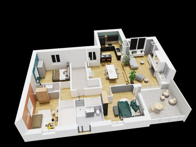 Sale Apartment Vichy - 3 bedrooms