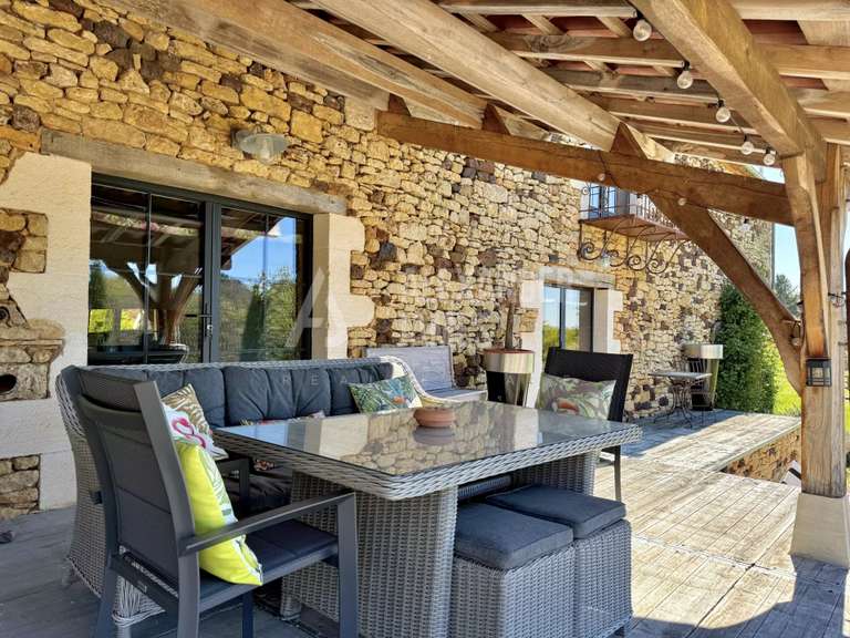 Maison Villefranche-du-Périgord - 6 chambres - 252m²