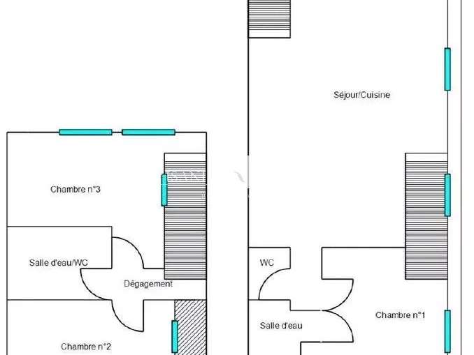 Appartement Villefranche-sur-Mer - 3 chambres - 70m²