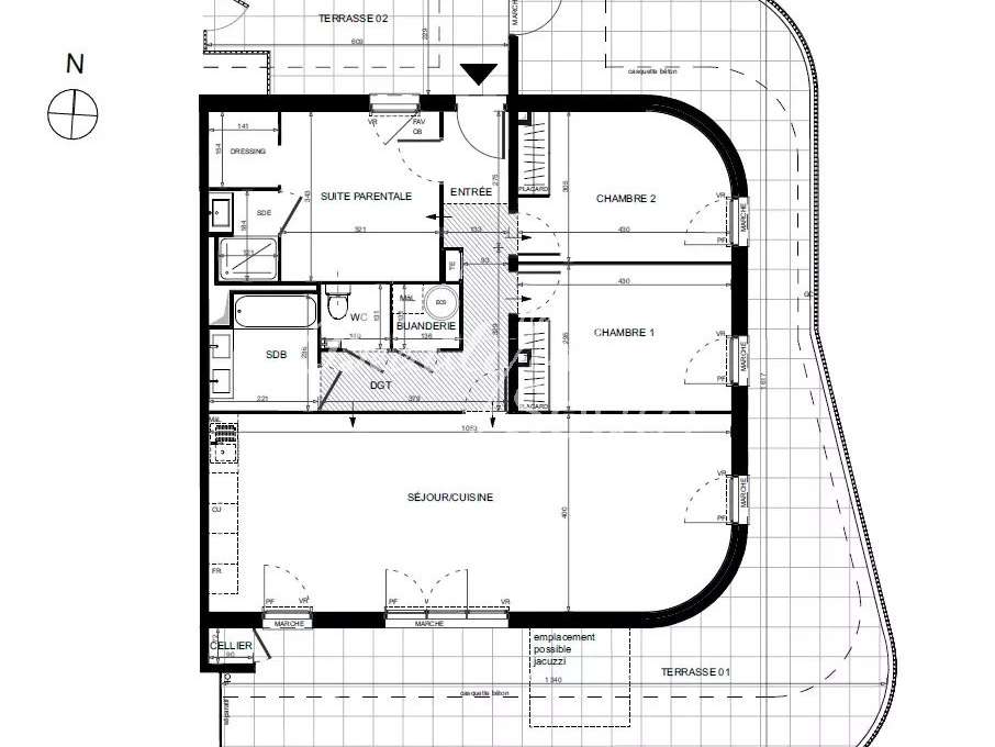 Appartement Villeneuve-de-la-Raho