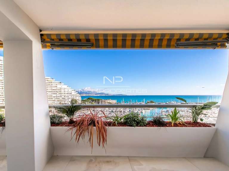 Appartement avec Vue sur mer Villeneuve-Loubet - 2 chambres - 90m²