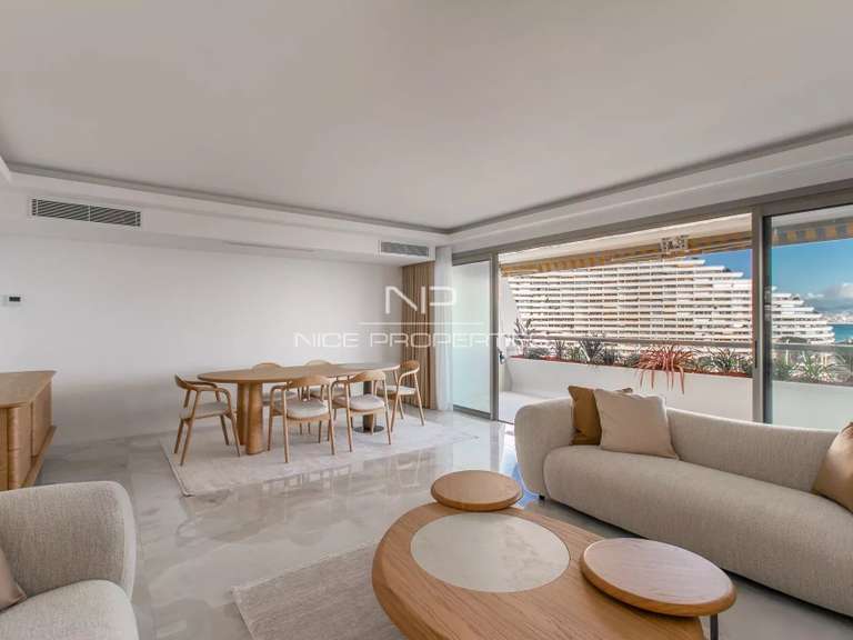 Appartement avec Vue sur mer Villeneuve-Loubet - 2 chambres - 90m²