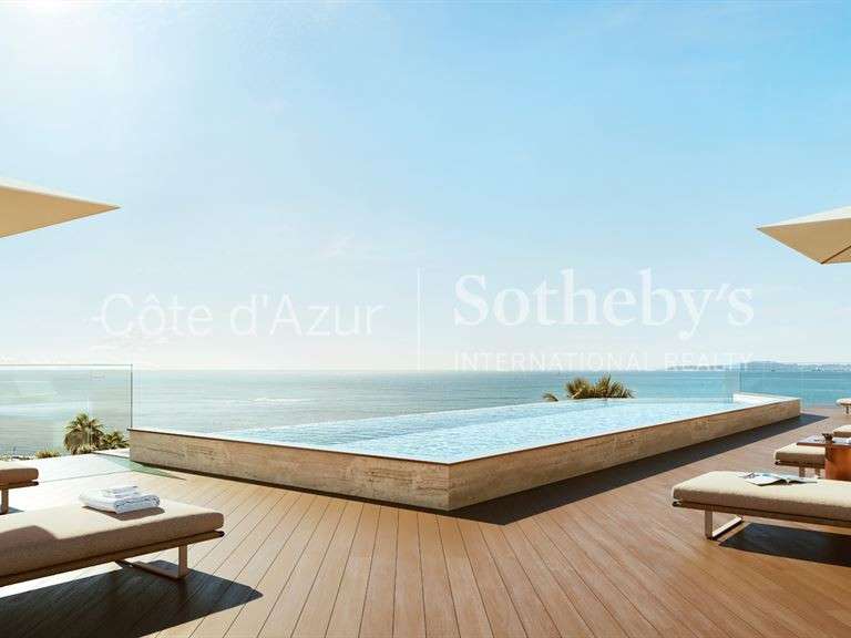 Appartement avec Vue sur mer Villeneuve-Loubet - 3 chambres - 155m²