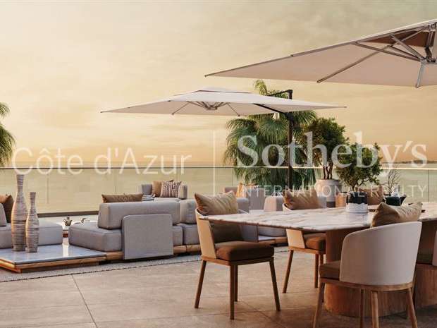 Appartement avec Vue sur mer Villeneuve-Loubet - 3 chambres - 155m²