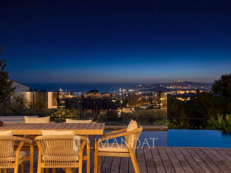 Villa avec Vue sur mer Villeneuve-Loubet - 4 chambres - 200m²